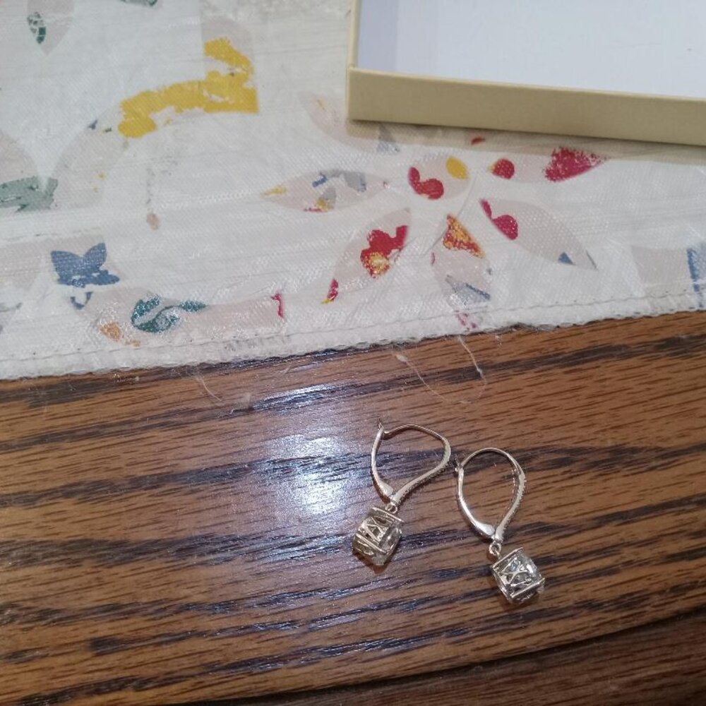 Beautiful Sparkly Dangling Earrings - Picture 4 of 4